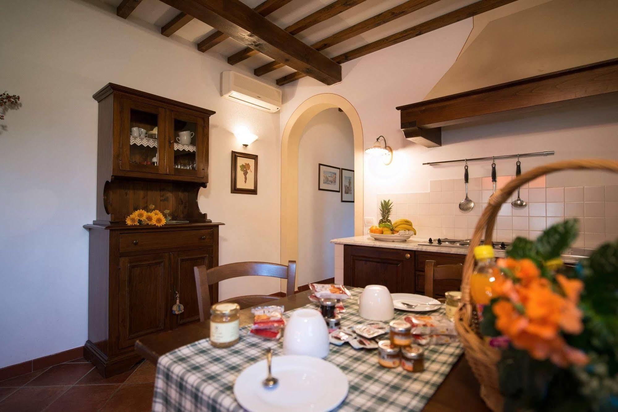 Ferienwohnung Casa Lari San Gimignano Exterior foto