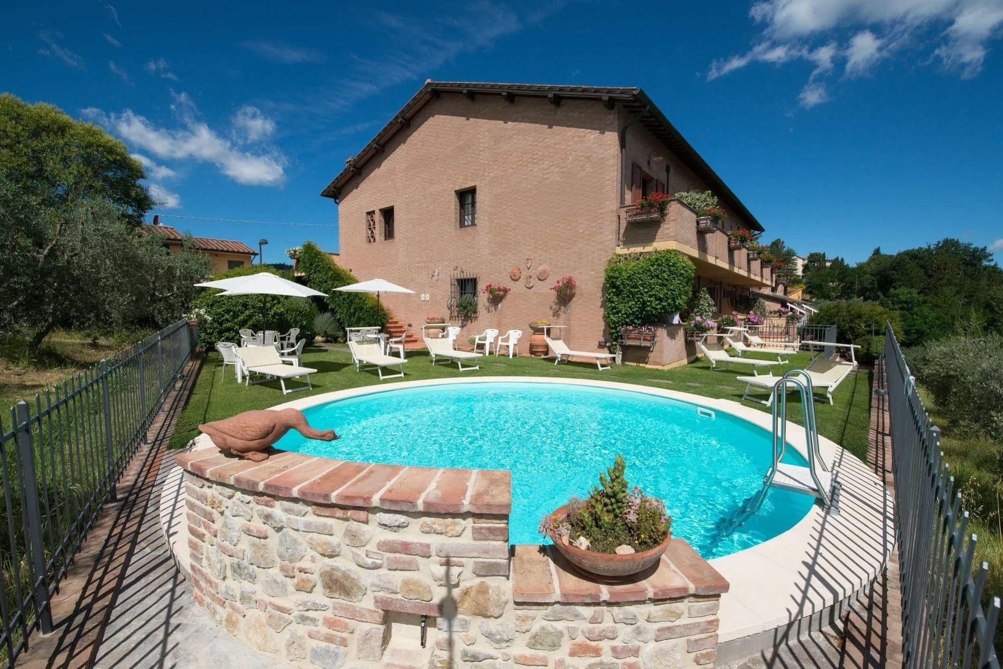 Ferienwohnung Casa Lari San Gimignano Exterior foto